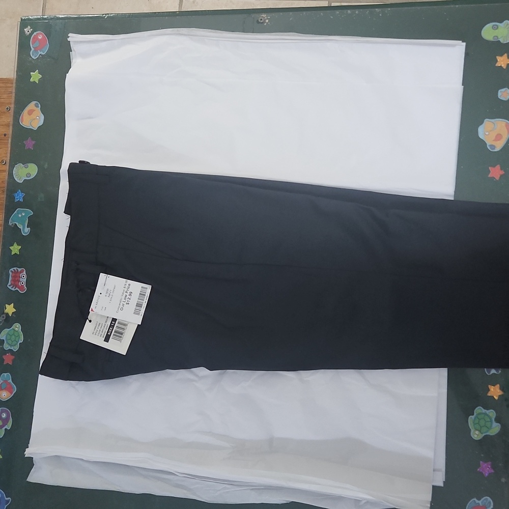 Navy blue boys slacks